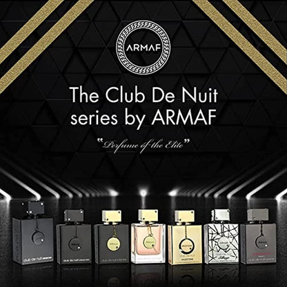 Club De Nuit Intense Man EDT Men New in Box, Black , 3.6 Fl Oz
